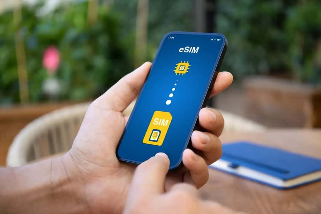 Order eSIM before departure