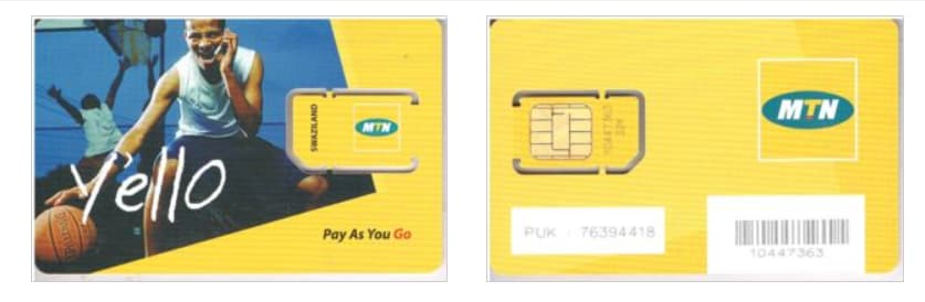 Swaziland SIM Card of MTN