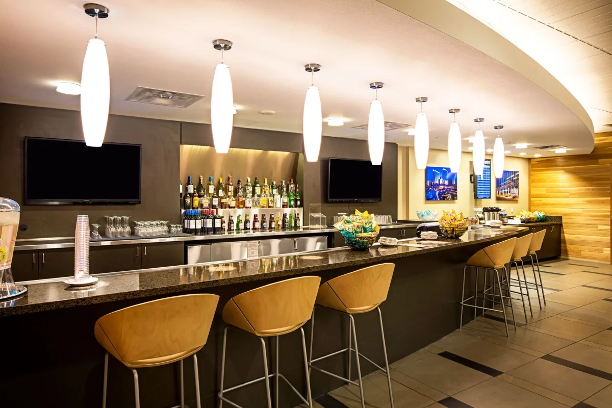 The Club Lounge at LAS airport