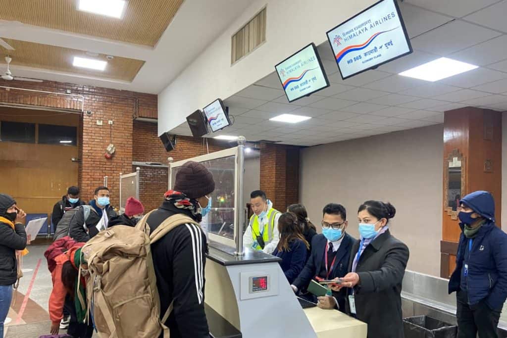 Registration process for buying a SIM card at Tribhuvan Airport (KTM)