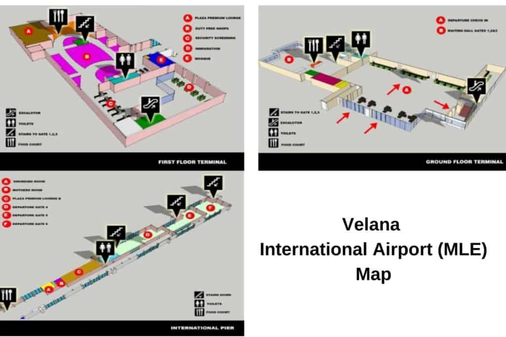 Velana International Airport (MLE) Map