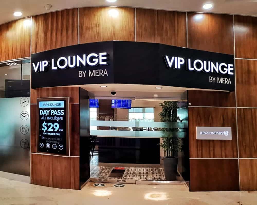 VIP Lounge by MERA at CUN airport 