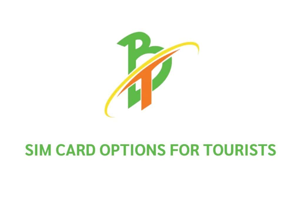 B-Mobile Bhutan SIM cards for tourists