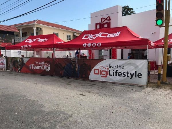 Digicel kiosks in Belize