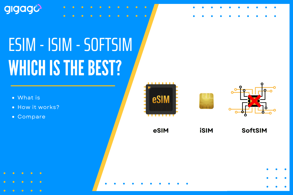 esim vs isim vs softsim - compare virtual sims