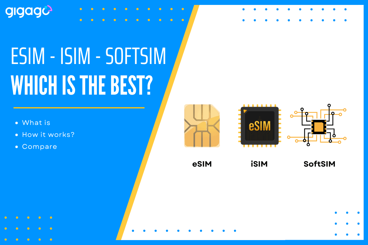 esim vs isim vs softsim