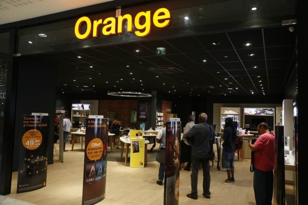 Orange Store in Guadeloupe