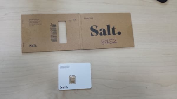 International Salt SIM Cards