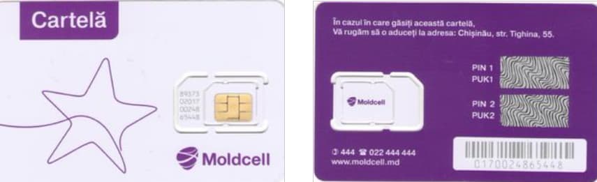 Moldtell SIM Card