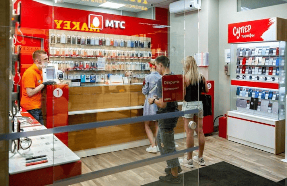 Buy MTS SIM card at Sheremetyevo Airport 