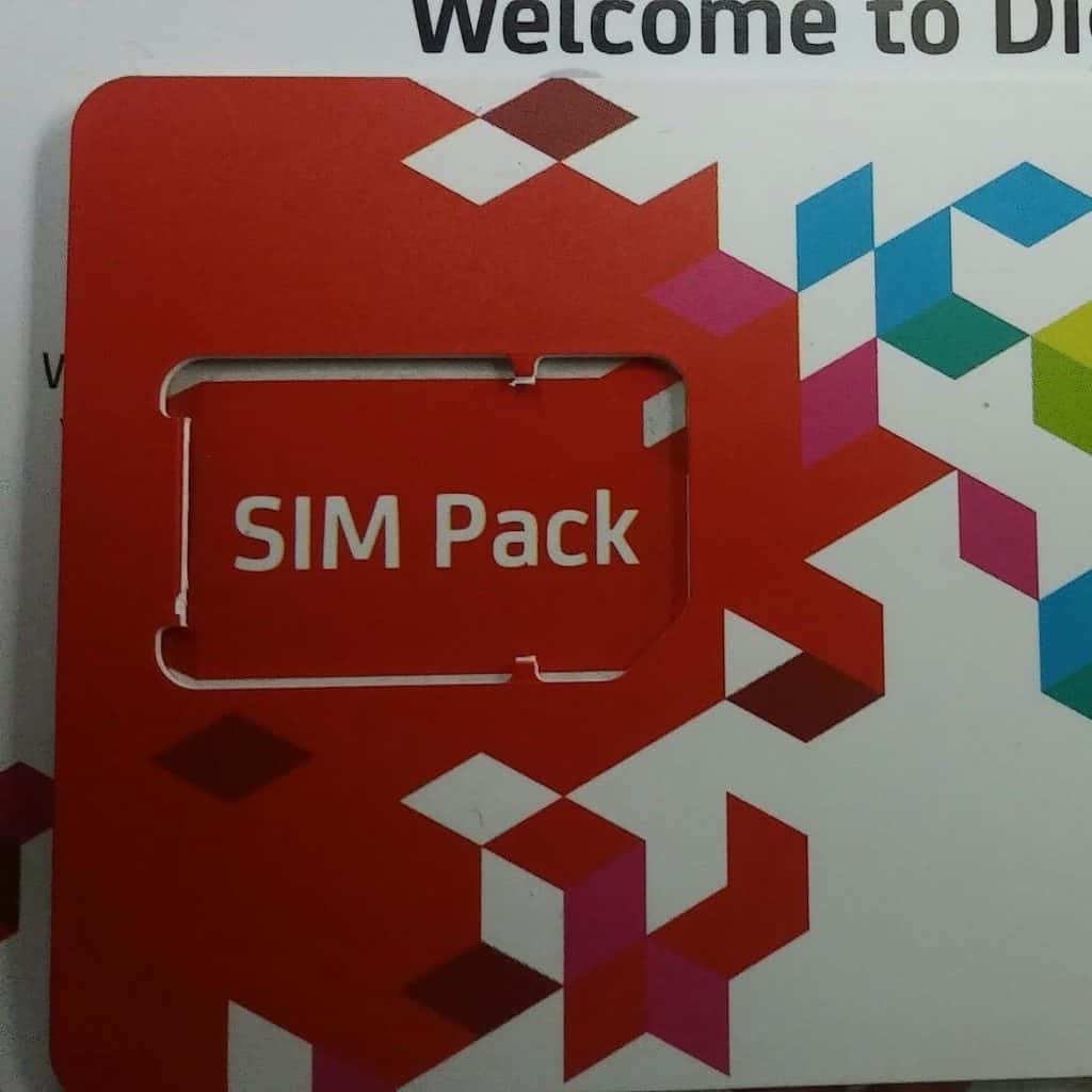 Digicel SIM card