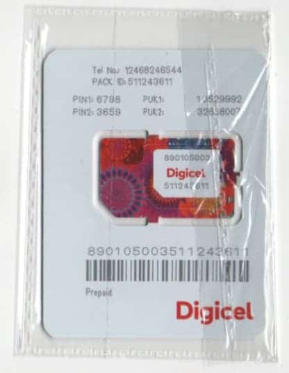 Activating Digicel SIM Card