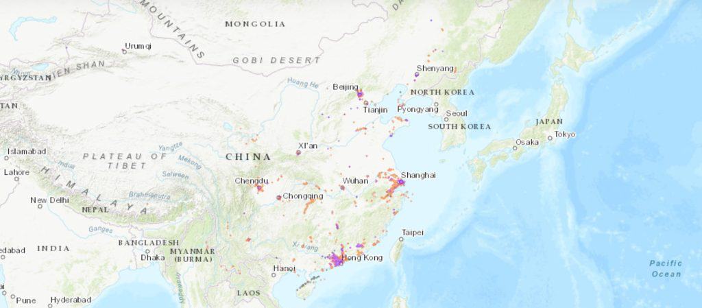 china unicom coverage in china