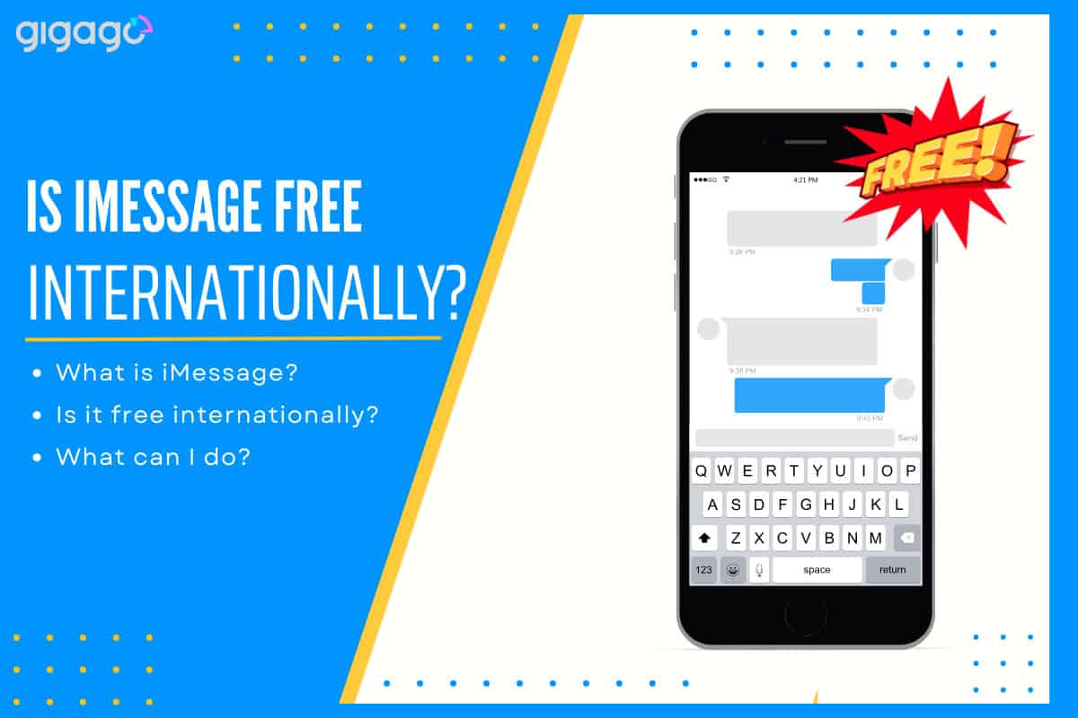 Is iMessage free internationally