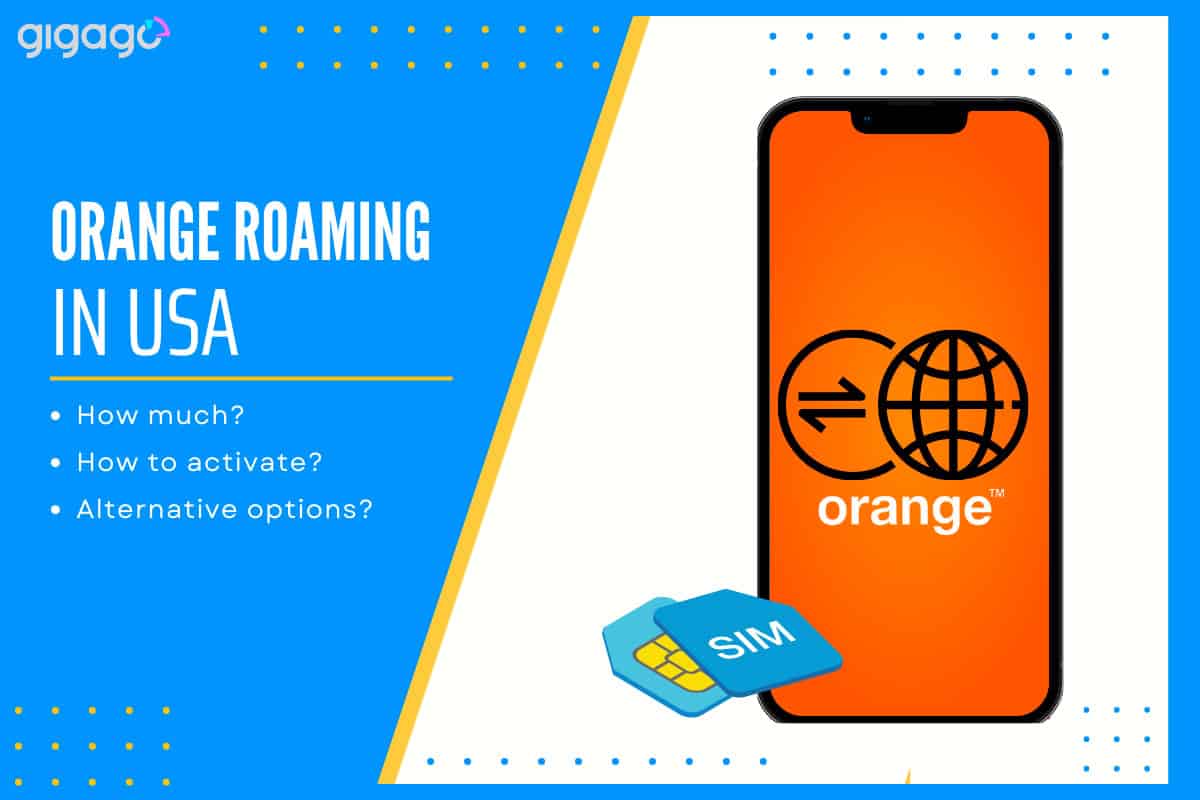 Orange roaming in USA