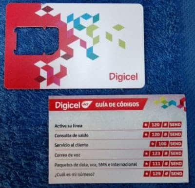 Digicel SIM Card