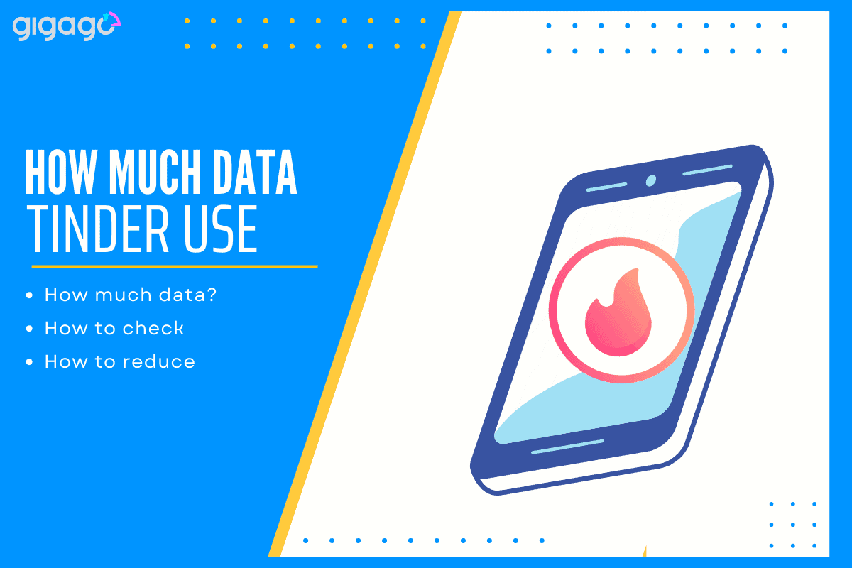 How much data Tinder use