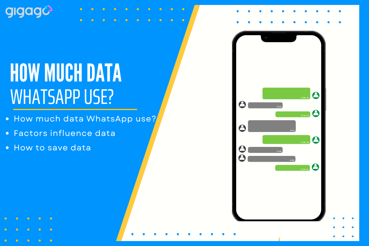 How much data does WhatsApp use?