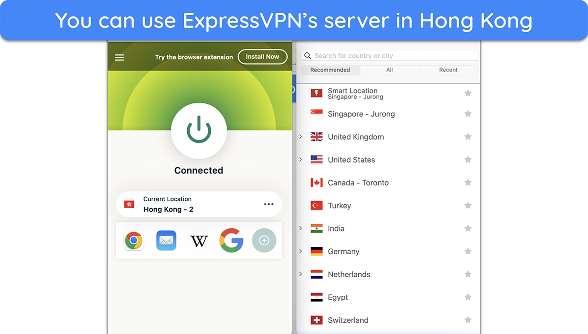 Using Express VPN to access Whatsapp in China