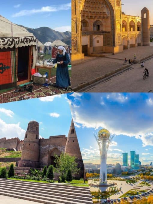 eSIM Central Asia 4 countries (Kazakhstan, Uzbekistan, Tajikistan, Kyrgyzstan)