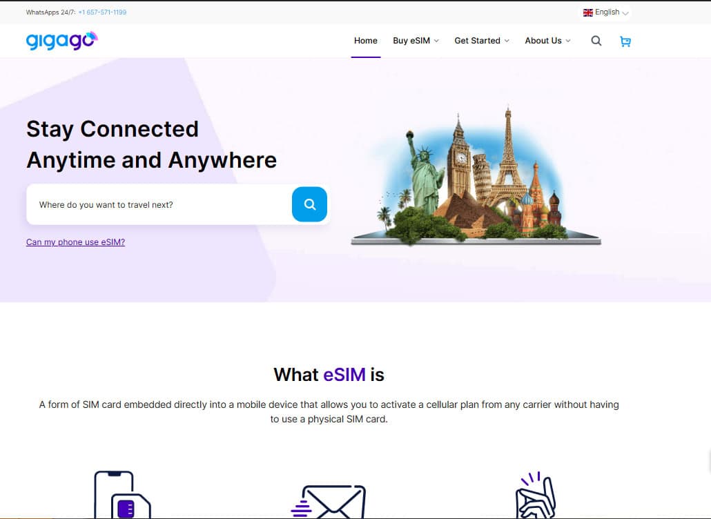 You can refer to Gigago's eSIM for your trip.