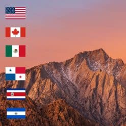 North & Central America eSIM 6 countries by Gigago