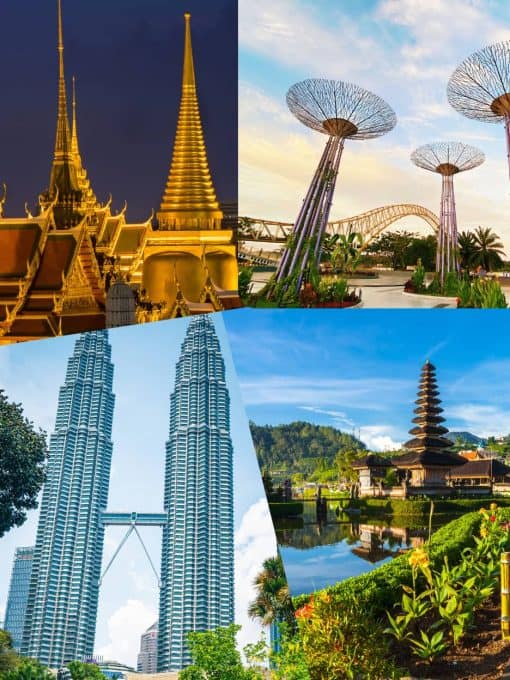 Southeast Asia eSIM 4 countries - Gigago