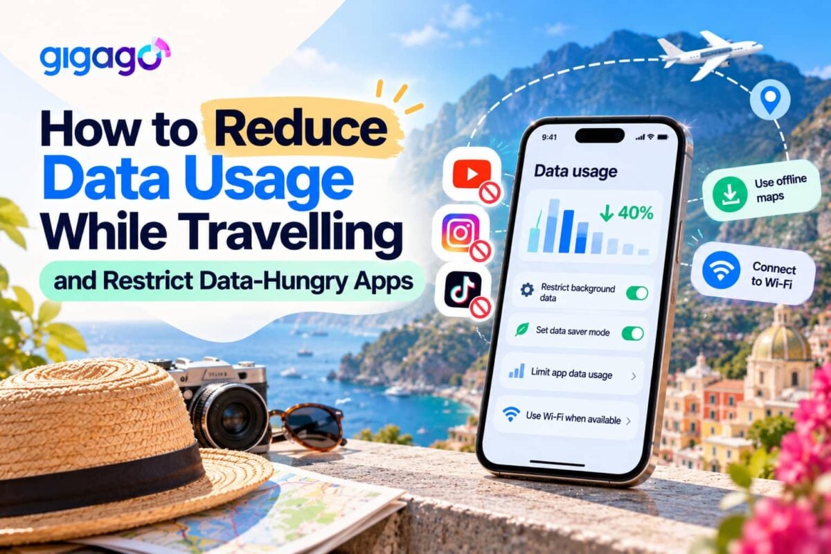 How to Reduce Data Usage While Travelling