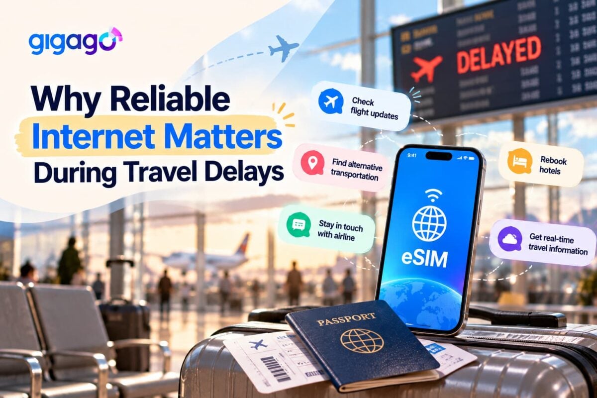 Why reliable Internet matters during travel delays